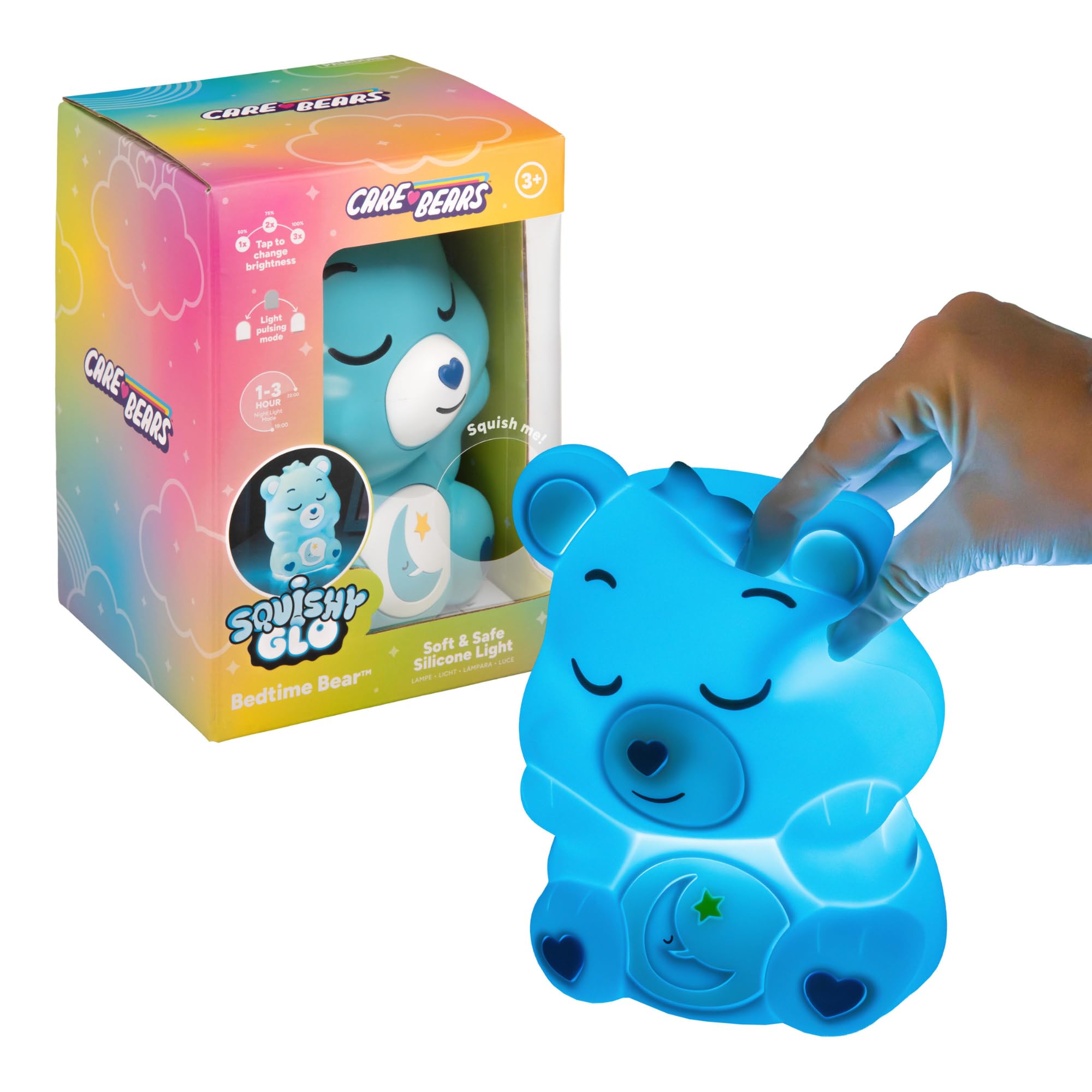 Paladone Care Bears Bedtime Bear SquishyGlo Silicone Light